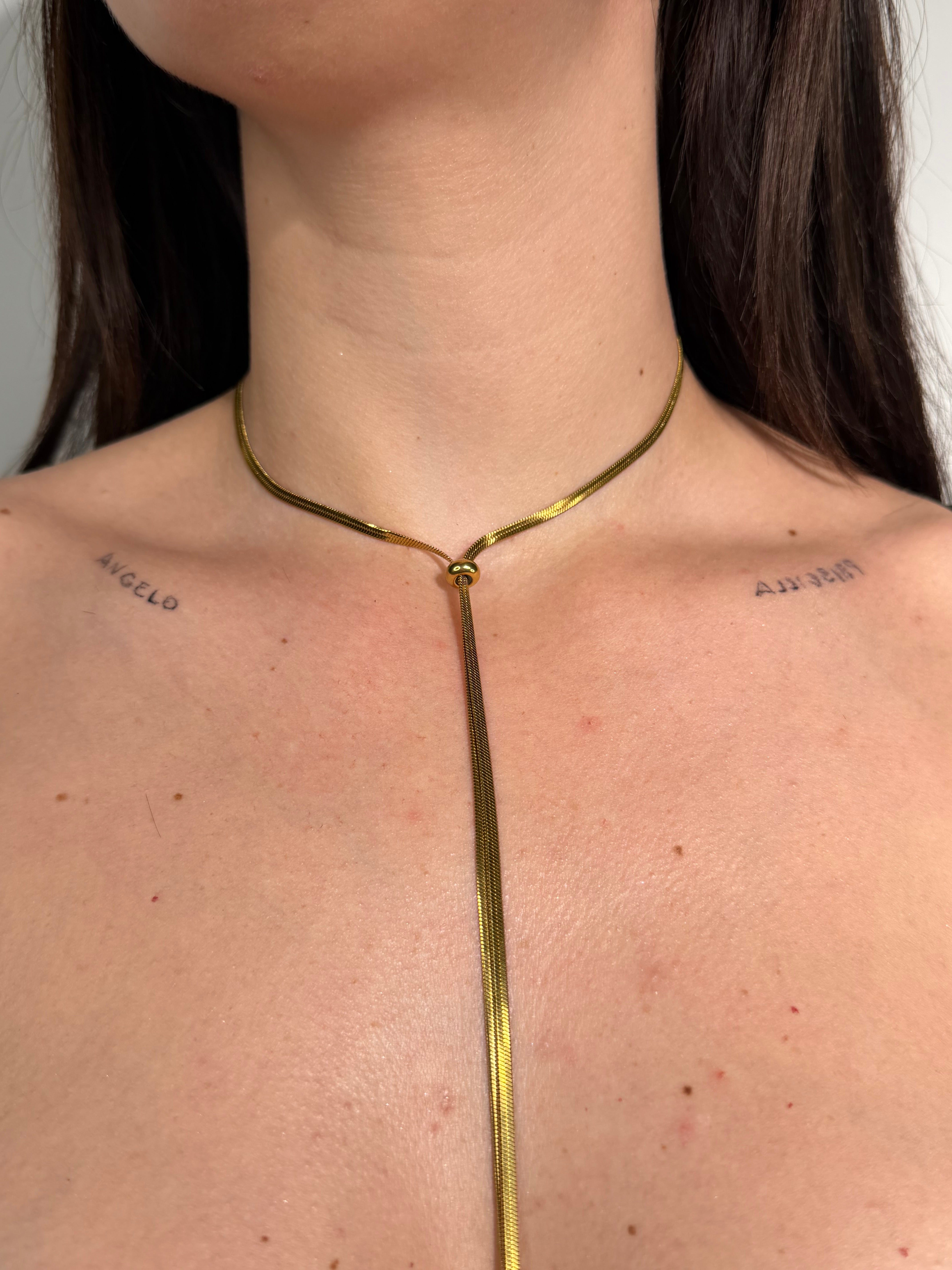 Collana Saliscendi Infinity